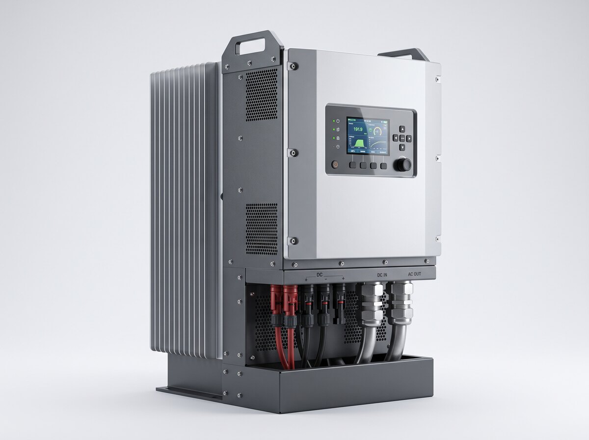 Three-Phase Grid-Tied Solar Inverter, 20 kW